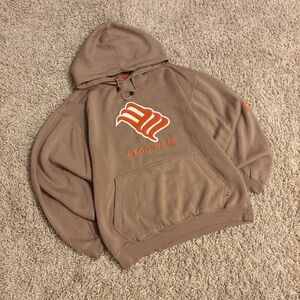Y2K Men's Brown EXCO Wear Hoodie Sweater